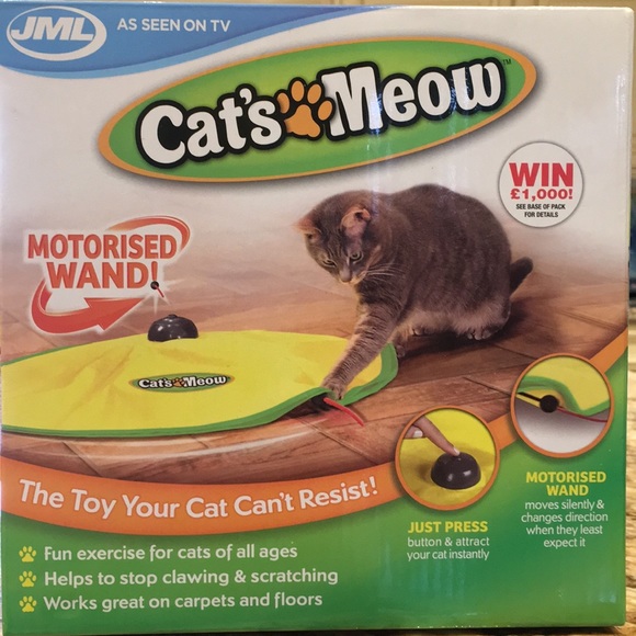 motorized cat toy as seen on tv